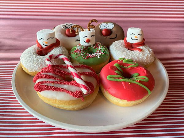 Kerst donuts